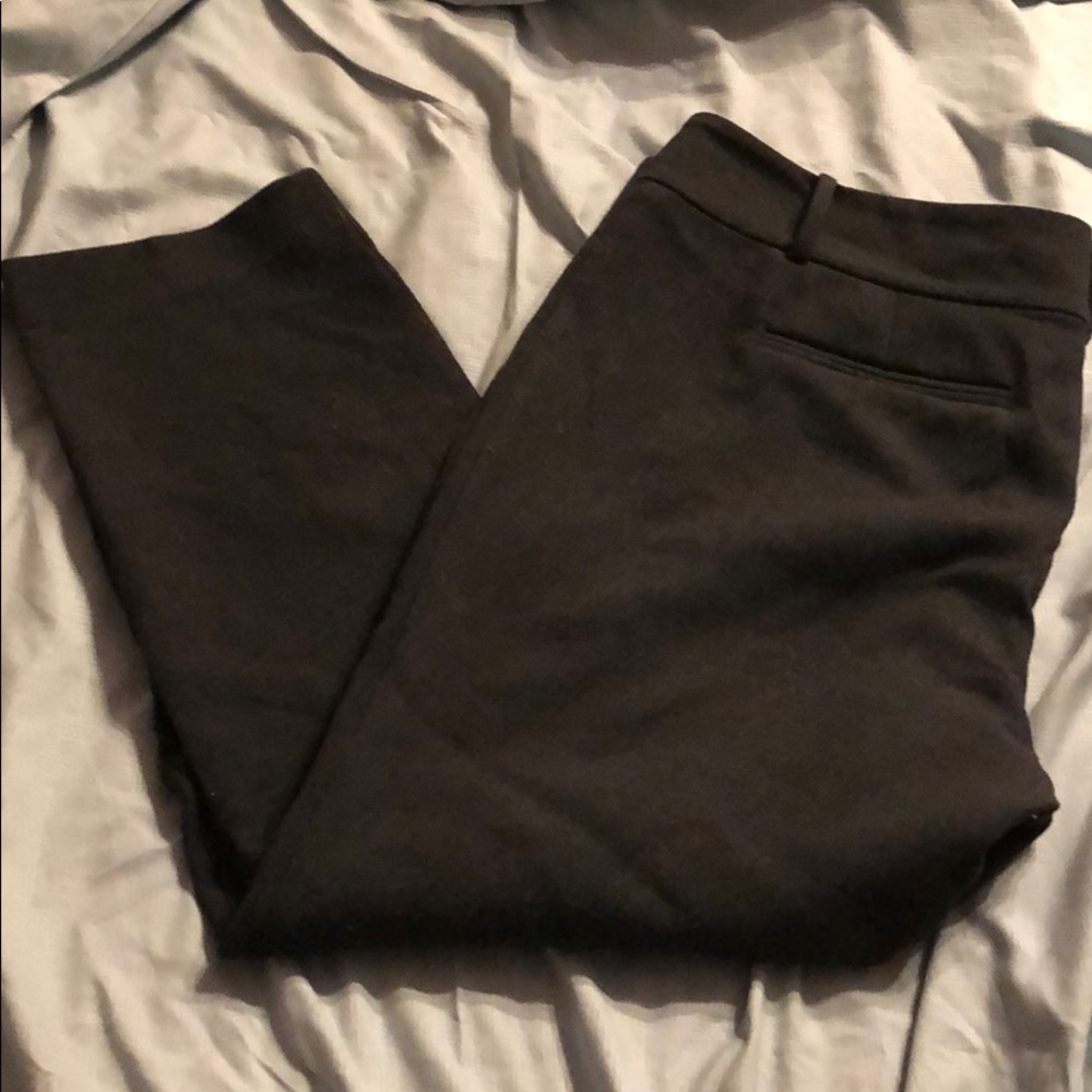 Ann Taylor Gray Dress Pants size 16P Petite
